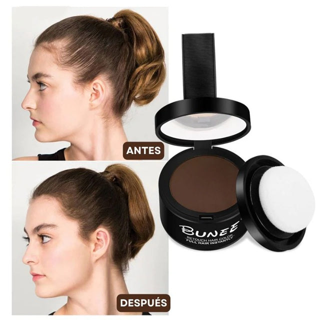 Bunee HairDensity Pro® Cubre entradas, canas y zonas despobladas en segundos