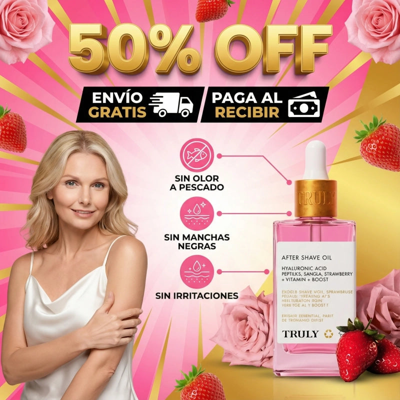 Truly Aceite Intimo Beauty Post Afeitado 🌸